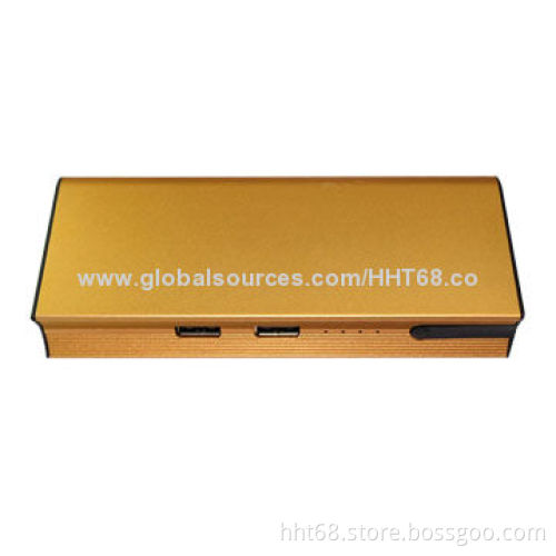 Dual port power banks, 5V/11,000mAh,charging for iPhone/Samsung/LG/RIM's BlackBerry Bold,other phoneNew